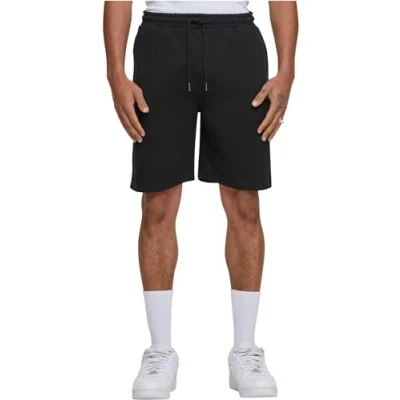 Image of Build Your Brand Men&#039;s Ultra Heavy SweatShorts Shorts, Black, XL