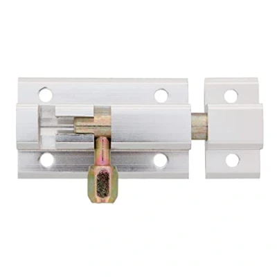 Image of Amig Anodised Aluminium Barret, Silver