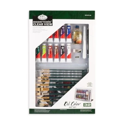 Image of Royal &amp; Langnickel Clear View Deluxe Oil Art Set