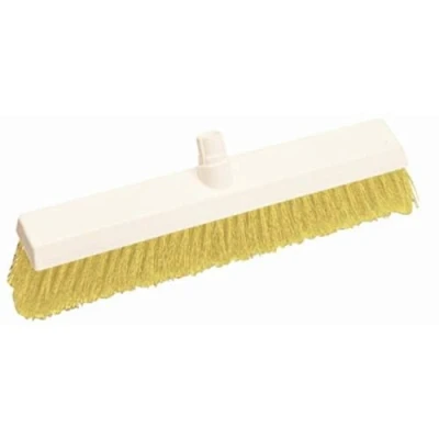 Image of Scot Young L875 SYR Hygiene Broom Head, Stiff Bristle, Yellow