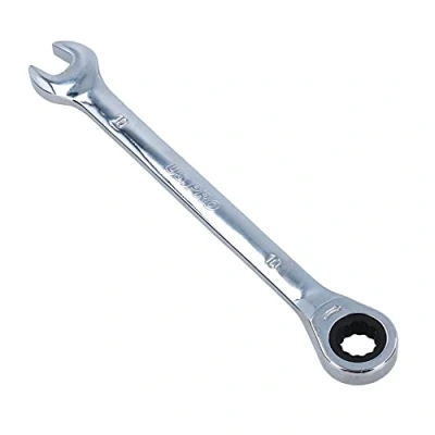 Image of AB Tools US Pro 10mm Metric MM Combination Gear Ratchet Spanner Wrench 72 Teeth