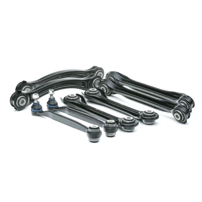 Image of 2103503806, 2103503806S2, A2103503806, A2103503806S2 Control arm repair kit FEBI BILSTEIN 102557 Rear Axle with attachment material BMTS Turbo NEW