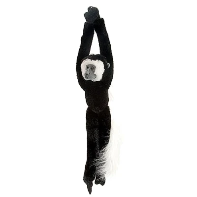 Image of Wild Republic Europe 51 cm Hanging Monkey Colobus Plush Toy