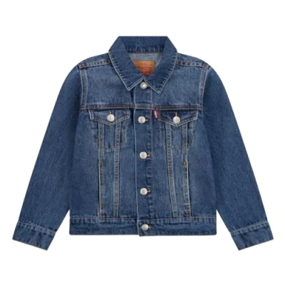 Image of Levi&#039;s Boys Lvb Trucker Jacket 8e2058 Denim Vest, Bristol, 2 Years UK