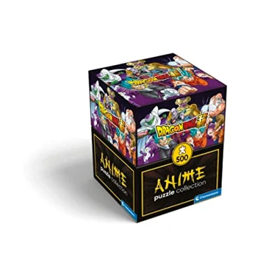 Image of Clementoni 35134 Anime Dragonball 500 Pieces, Jigsaw Puzzle for Adults Made in Italy