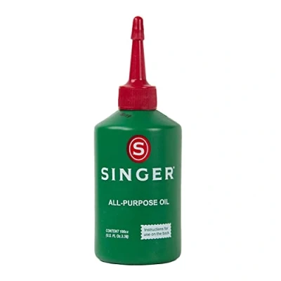 Image of Singer All Purpose Sewing Machine Oil, 3.38 Fluid Ounce