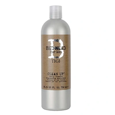 Image of Bed Head For Men by TIGI Clean Up Mens Daily Shampoo Normal Hair 750 ml