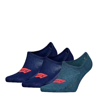 Image of Levi&#039;s Footie, Navy, 39/42 (Pack of 3)