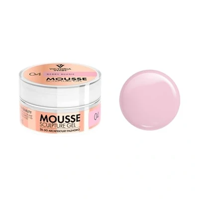 Image of Victoria Vynn Thixotropic MOUSSE SCULPTURE GEL 15ml Nails Building Extension (04 Berry Blush)