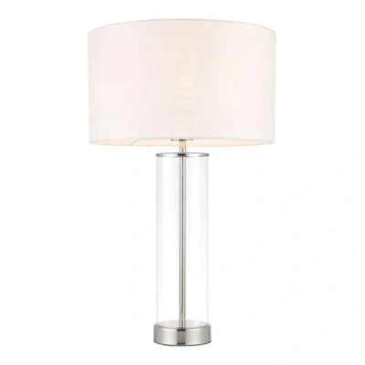 Image of Lessina Table Lamp White, Polished Nickel, E27