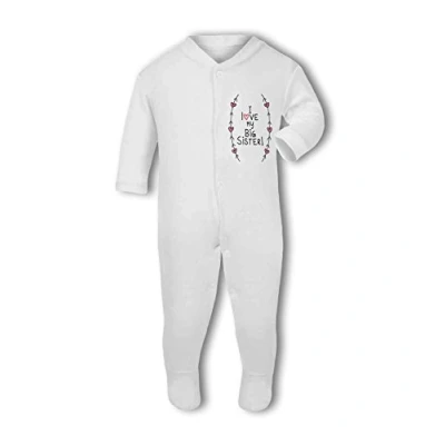 Image of I Love My Big Sister! (Hearts and Arrows) Baby Grow Suit