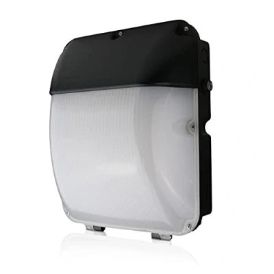 Image of Bright Source LED Slim Wall Pack, Outdoor Bulkhead Light Fitting, Photocell, 30w, 2200lm, 3CCT Switchable Colour Temperature 3000K 4000K 6000K, IP65 Waterproof
