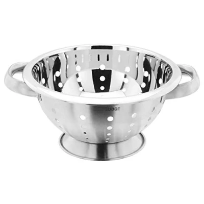Image of Judge Satin Stainless Steel Side Handle 20cm Colander