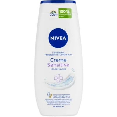 Image of NIVEA Shower Cream Gel, Rich Moisture Sensitive, 250ml