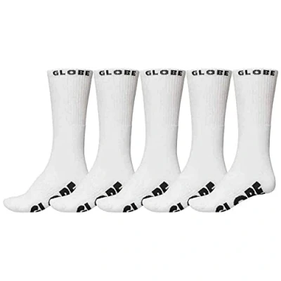 Image of Globe Whiteout Sock 5 Pack