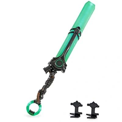 Image of League of Legends, Life size Ekko’s Bat, Over 90cm with 15+ Iconic Lights and Sounds, Premium Cosplay, Display Stand, Champion Collection, For Ages 14 Up