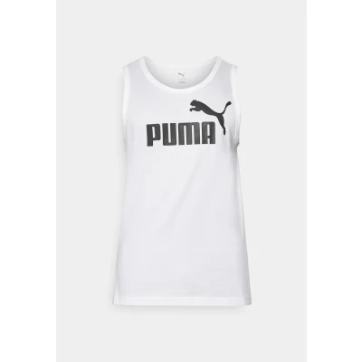Image of Puma LOGO TANK Top, Men&#039;s, Size: 3XL, White