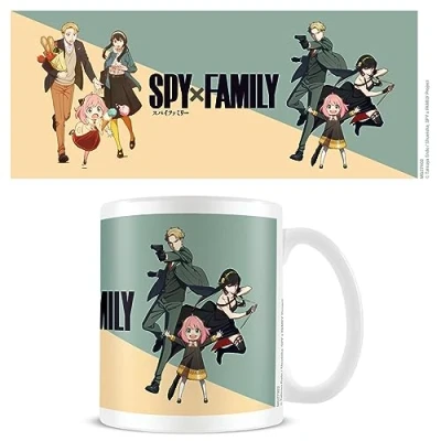Image of Pyramid International Spy X Family Mug (Cool vs Design) 11oz Ceramic Coffee Mug, Cups and Mugs for Men, Women Kids Official Merchandise