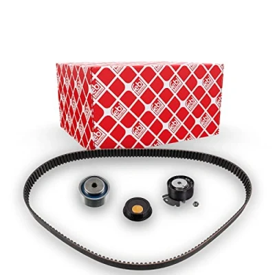 Image of 46514671, 46514671S1, 55188191, 55188191S1, 71736715 Timing belt kit FEBI BILSTEIN 11082 158 with trapezoidal tooth profile FIAT: Marea Saloon