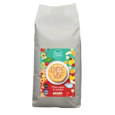 Image of Award Winning Luxury Crêpe Mix just add Water to Make Perfect Thin &amp; Delicate Pancakes 3.5kg Large Size Bag