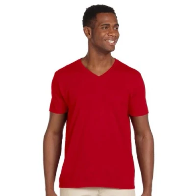 Image of Gildan Men&#039;s Softstyle V Neck T Shirt (US)