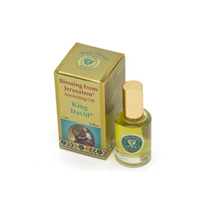 Image of Gold Anointing Oil King David 12ml from Holyland Jerusalem Limited Edition
