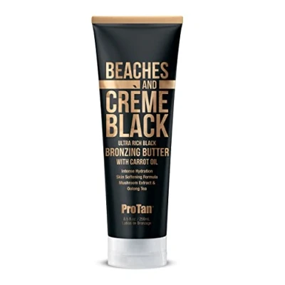 Image of Pro Tan Beaches and Creme Ultra Rich Black Bronzing Butter with Carrot Oil (250ml)