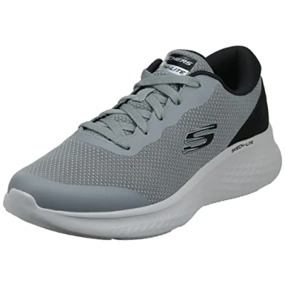 Image of Skechers Men&#039;s Skech Lite Pro Clear Rush Sneaker, Grey Black, 9 UK