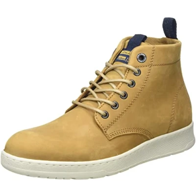 Image of JACK &amp; JONES Men&#039;s Jfwarnott Nubuck Boot Sn Ankle, Honey, 12 UK