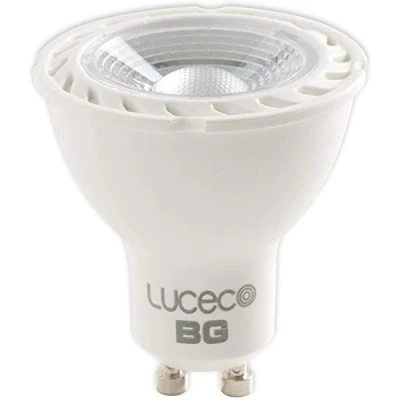 Image of Luceco GU10 5 Watt LED Lamp 370 lm 2700 K Dimmable, Box of 5, Warm White