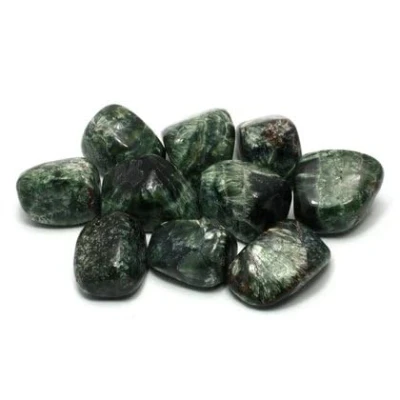 Image of CrystalAge Seraphinite Tumble Stone (20 25mm)