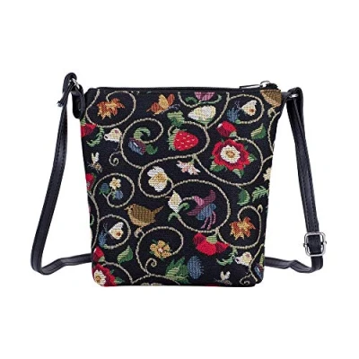 Image of Signare Tapestry Small Crossbody Bag Sling for Women with Vintage Designs (Jacobean Dream, Jacob)