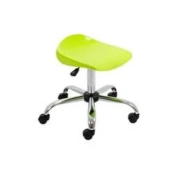 Image of Titan Swivel Senior Stool 465 555mm Seat Height Lime T33 L