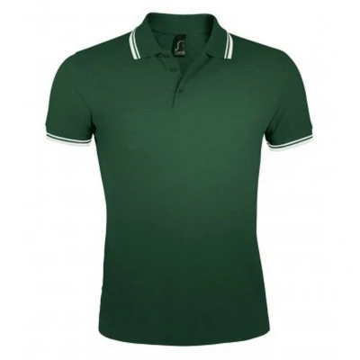 Image of Sols Pasadena men&#039;s Polo shirt in Green