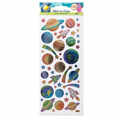 Image of Craft Planet CPT 8181112 Stickers, Metallic, Instrumental