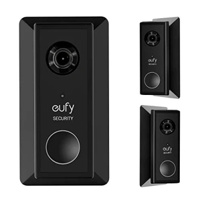 Image of UIQELYS Wall Mount Bracket for eufy Security, Wireless Video Doorbell (Battery Powered) 2K HD Resolution, Adjustable Angle Holder L35/R35 Mounting Plate Wedge Kit, Simple Self Installation