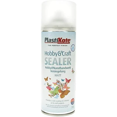 Image of 2 x PKC4003 Hobby and Craft Sealer Aerosol Can, Clear, 6.8 20 cm