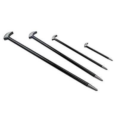 Image of US PRO Tools 4pc Heel Bar Set Podgers Pry Bars Toe 150, 300, 400, 500mm 6857
