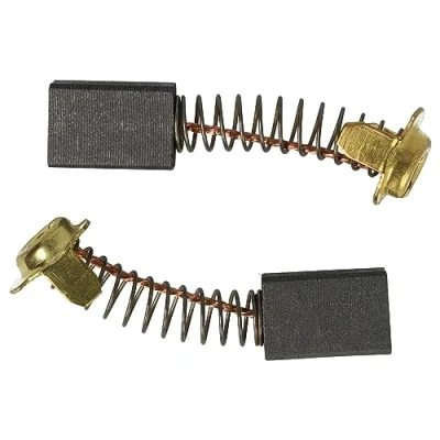 Image of vhbw 2x Carbon Brush 17 x 11 7 mm Replacement for Hitachi/Hikoki 999073, 999 056 circular saw/chisel hammer