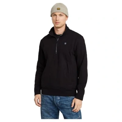 Image of G Star Men&#039;s Nifous Half Zip Sweater, black (dk D26305 D566 6484), M