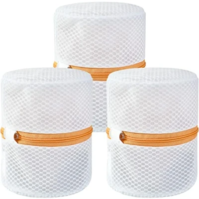 Image of Prezon Bra Laundry Bags, Mesh Wash Bags Washing Machine Bag for Intimates Lingerie and Delicates with Premium Zipper 3 Set