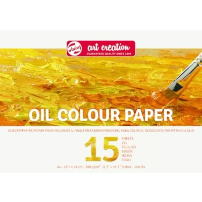 Image of Talens Art Creation A4 Oil Paper 15 Sheets