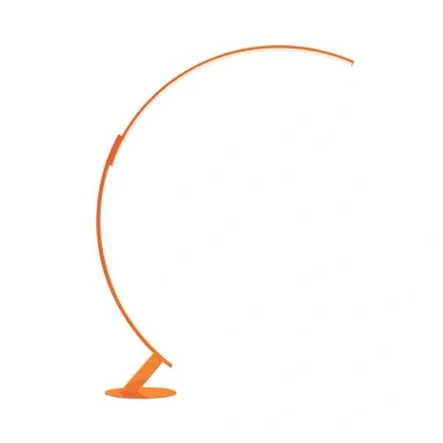 Image of Kundalini Kyudo LED floor lamp, orange