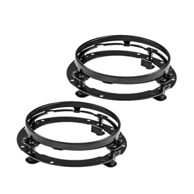 Image of ODKBFG Headlights Headlamp For Land Rover Defender 7inch LED Headlight DRL Headlamps Assembly(Only 2piece Bracket)