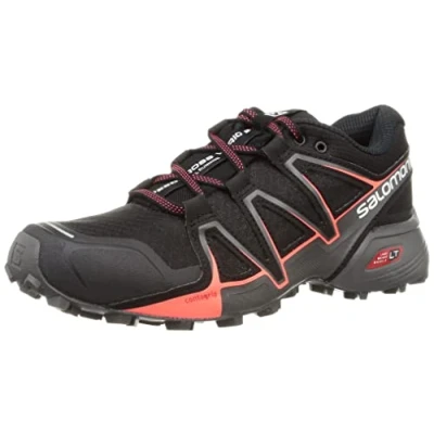 Image of Salomon Speedcross Vario 2 Women&#039;s Trail Running Shoes, All surface grip, Foothold, and Protection, Black, 5.5