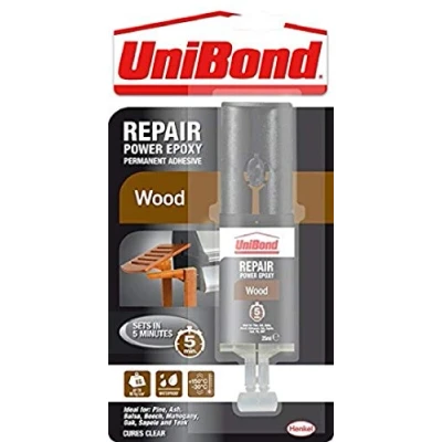 Image of UniBond 1381189 Repair Power Epoxy Wood 25 ml