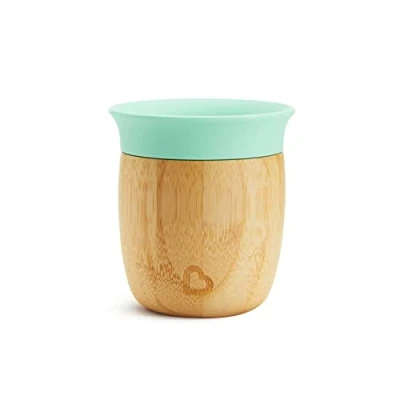 Image of Munchkin Sippy Cup Bambou Open Baby &amp; Toddler Drinking for 6 Months Over Bamboo BPA Free Weaning Kids Babies 360 Design 5oz/150ml