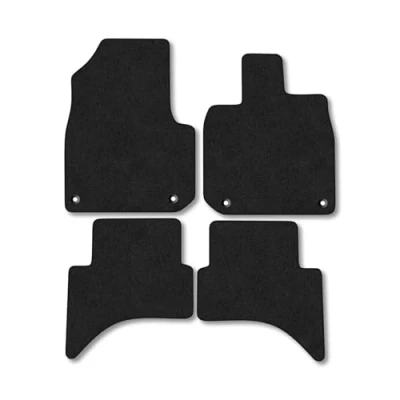 Image of Car Mats Compatible with Honda E (2020 ) Tailored Fit Black Carpet Floor Set Accessory Custom 4 Pieces Anti Slip Backing &amp; Binding Trim Edge