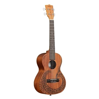 Image of Kala, 4 String Ukulele, Right, Natural, Tenor (KA Courage T_W/Bag)