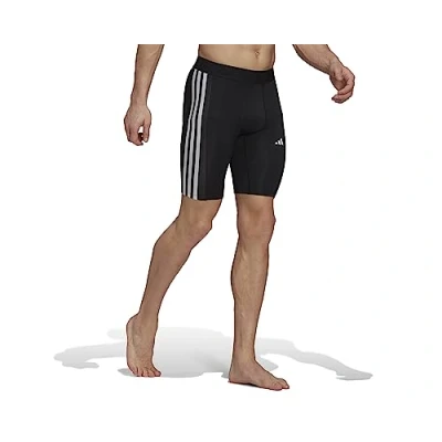 Image of adidas Performance Techfit Leggings, Men&#039;s, Size: Large, Black